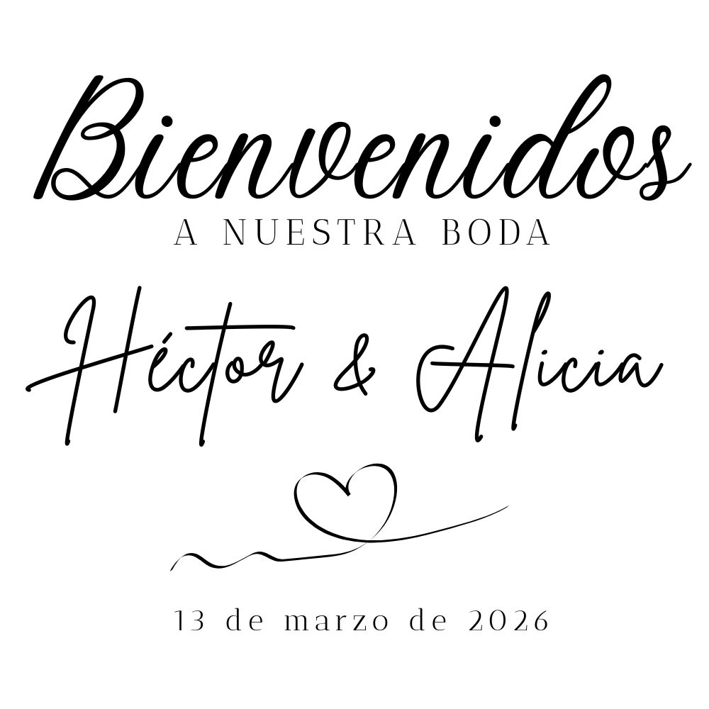 Detalle de vinilo personalizado para espejo en decoración de eventos